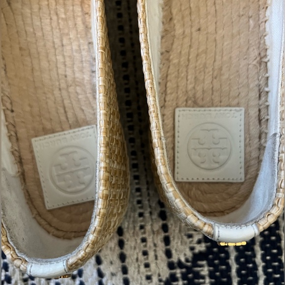 NWOB Tory Burch Flat Raffia Embroidered Espadrilles Fruit Basket - Picture 8 of 9